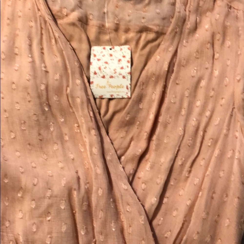 Free People Long Sleeve Mini Dress - Picture 4 of 8